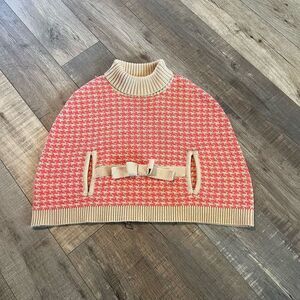 Janie Jack Cape Poncho Sweater size 2
